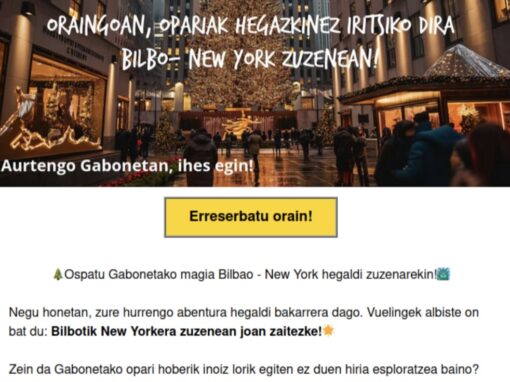 Veling mailchimp kanpaina